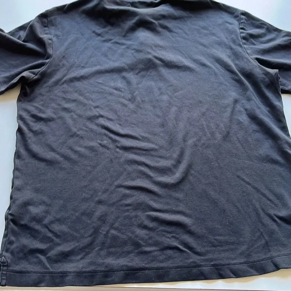 Banana Republic Black Performance Polo Mens Large